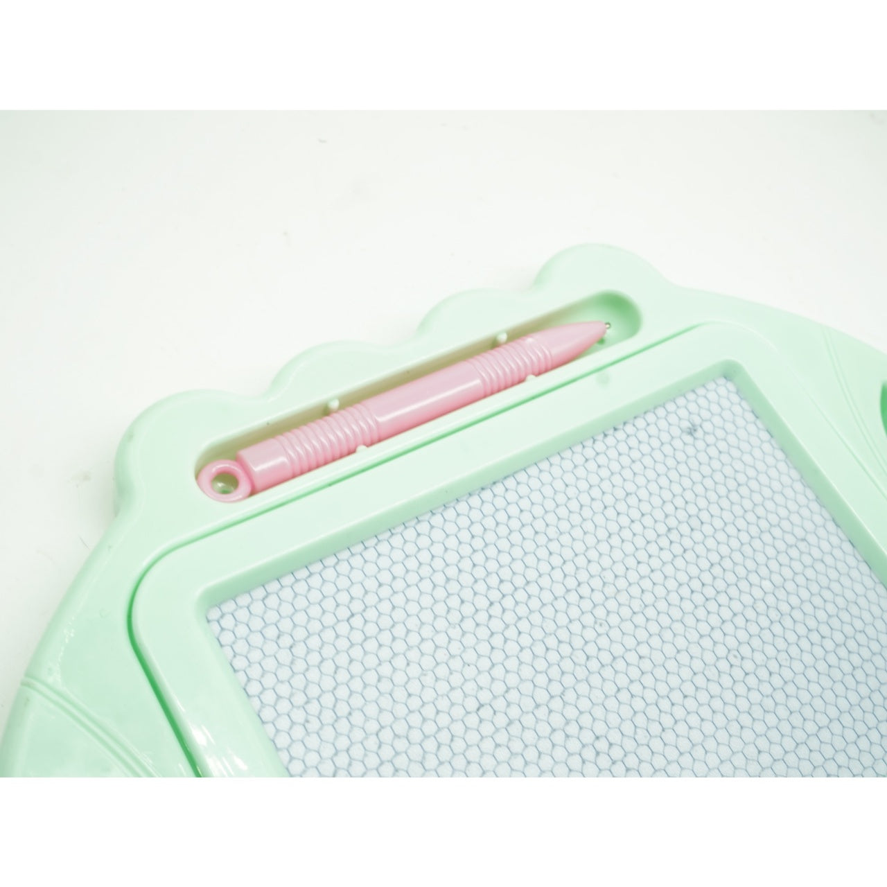 Tabla Magnetica pentru desen Pix, forma dreptunghi, dimensiuni 23x17 cm, cu picioare suport, Verde