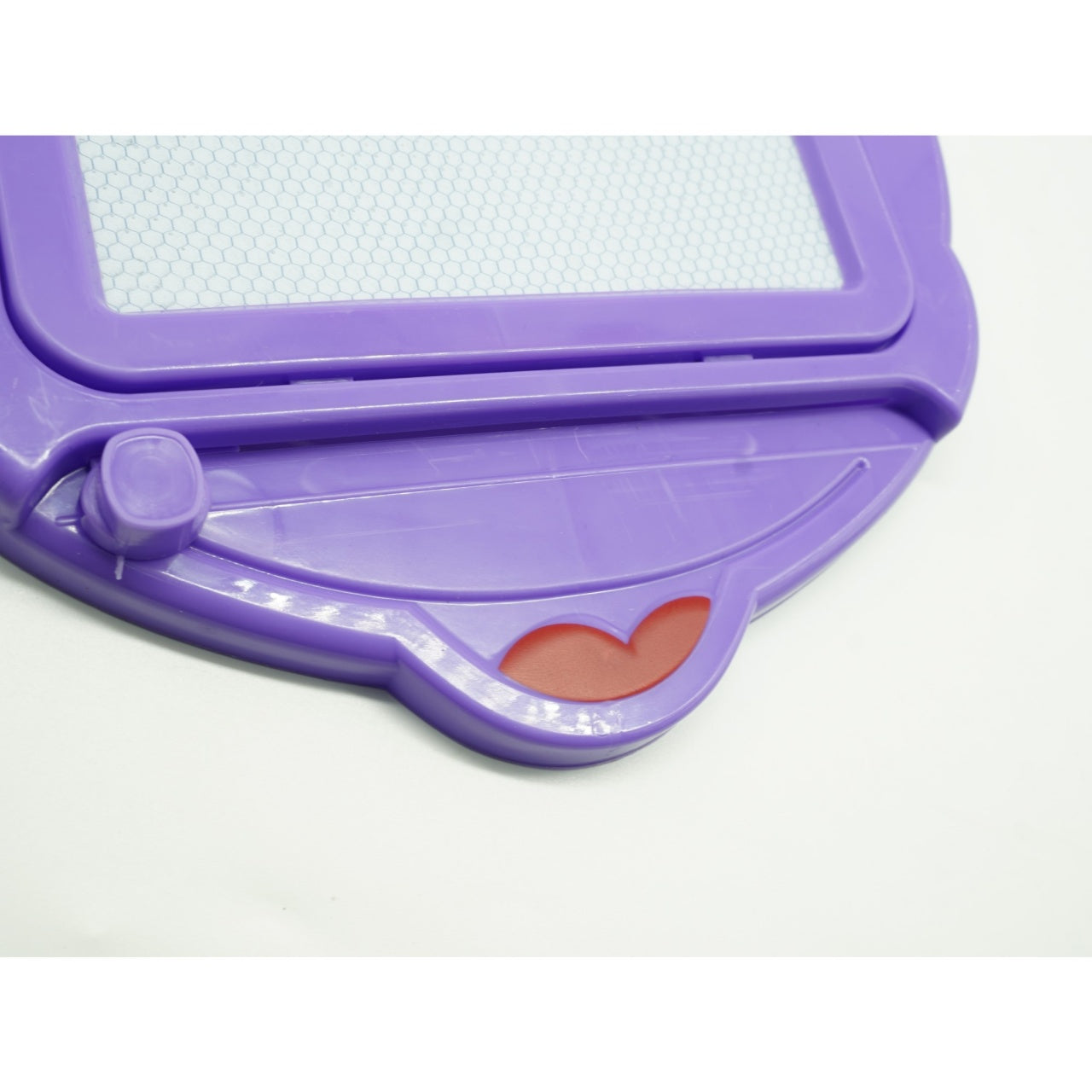 Tabla Magnetica pentru desen Pix, forma Soricel, dimensiuni 23x26.5 cm, Dezvolta Creativitatea, Mov