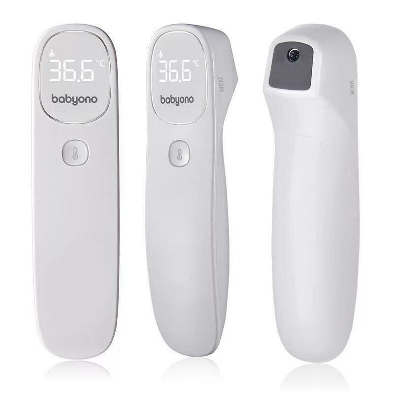 Termometru digital non-contact, BabyOno, Cu afisaj electronic si infrarosu