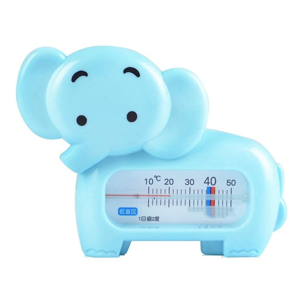 Termometru pentru Baie, Plutitor, Rezistent la apa, Multifunctional, Model Elefant, 11.5x9x2 cm, Albastru