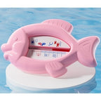 Termometru pentru Baie, Plutitor, Rezistent la apa, Multifunctional, Model Peste, 15.5x9.5x2 cm, Roz