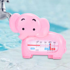 Termometru pentru Baie, Plutitor, Rezistent la apa, Multifunctional, Model Elefant, 11.5x9x2 cm, Roz
