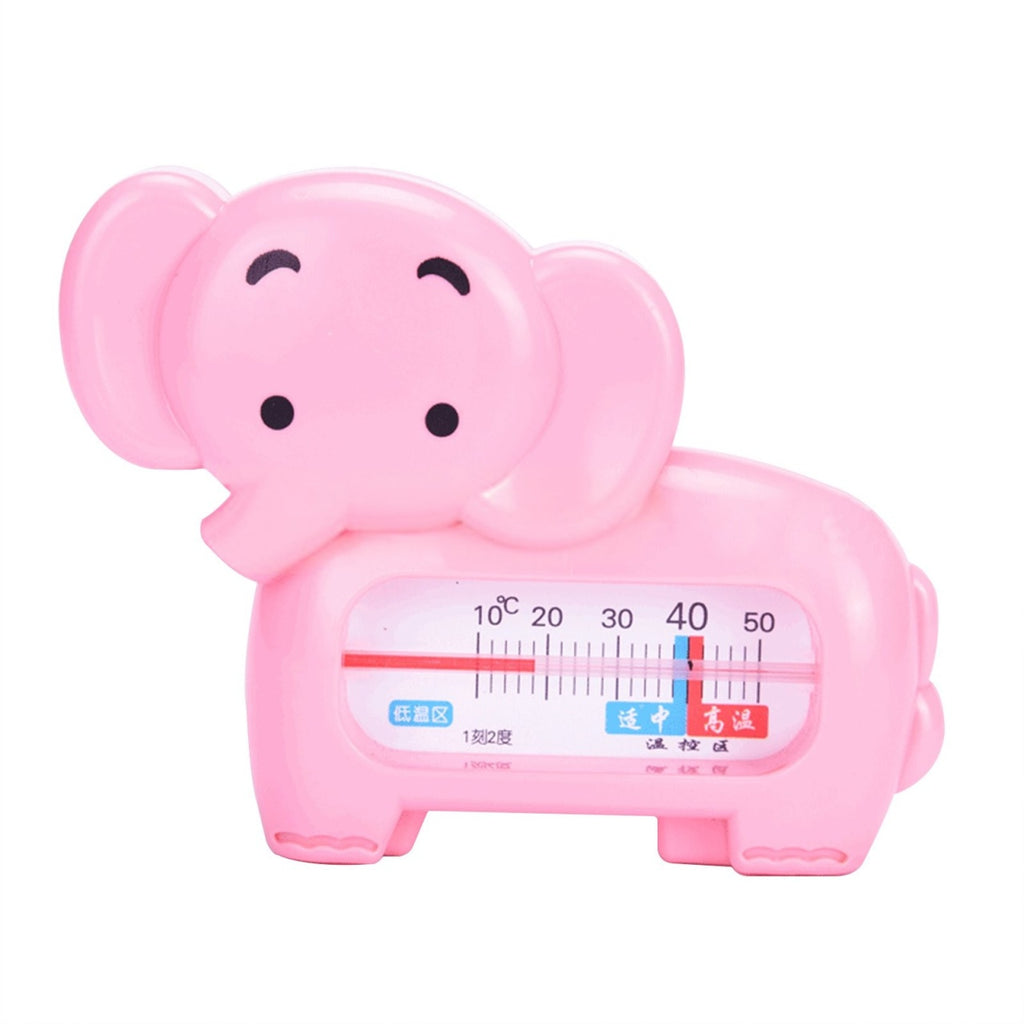 Termometru pentru Baie, Plutitor, Rezistent la apa, Multifunctional, Model Elefant, 11.5x9x2 cm, Roz