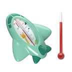 Termometru pentru Baie, Plutitor, Rezistent la apa, Multifunctional, Model Avion, 11x10x4 cm, Verde