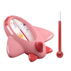 Termometru pentru Baie, Plutitor, Rezistent la apa, Multifunctional, Model Avion, 11x10x4 cm, Roz