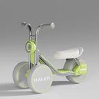 Tricicleta pentru Copii, pentru 1-6 Ani, Lumina LED, Greutate Portanta 50 kg, Verde