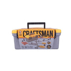 Trusa Scule si Unelte de Jucarie pentru Copii, 19 Piese, Material Plastic, Gri/Portocaliu