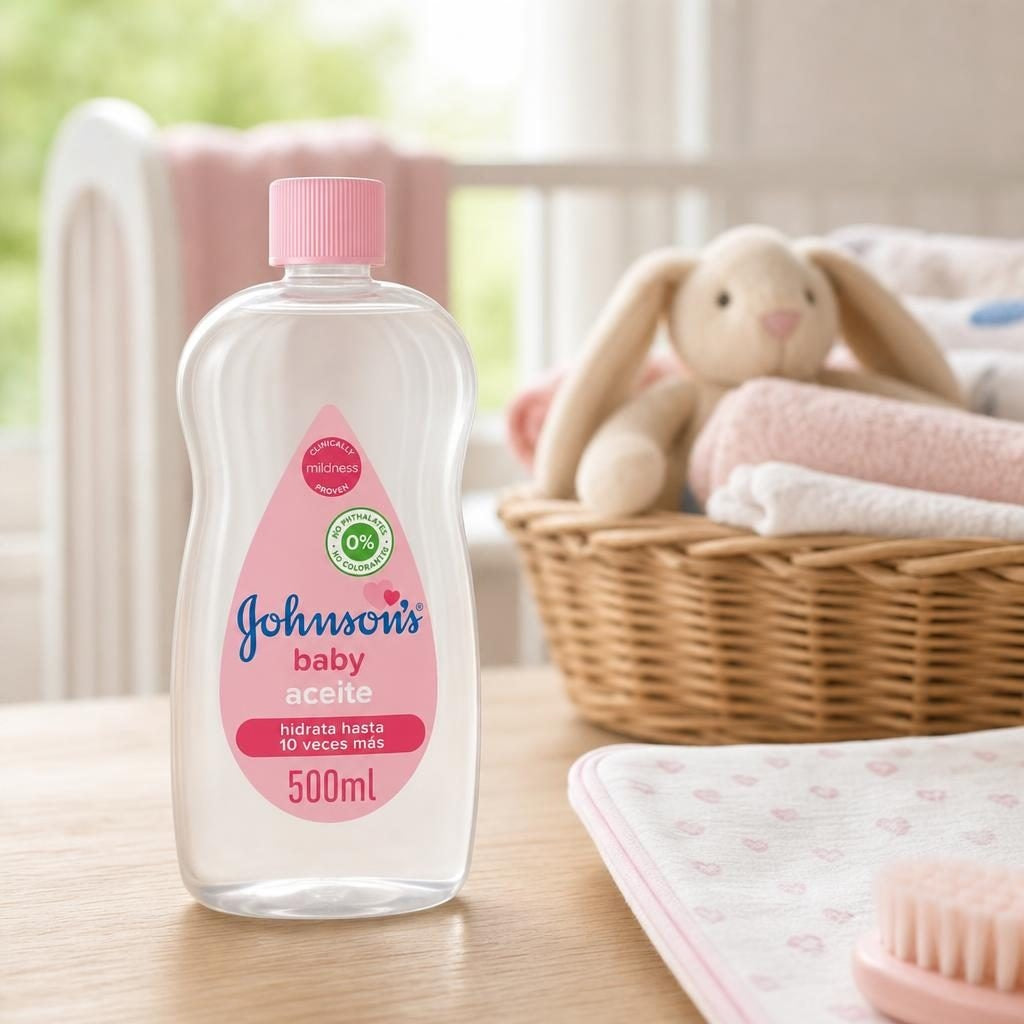 Ulei Johnson's Baby, 500ml, Roz