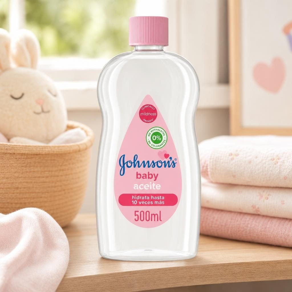 Ulei Johnson's Baby, 500ml, Roz