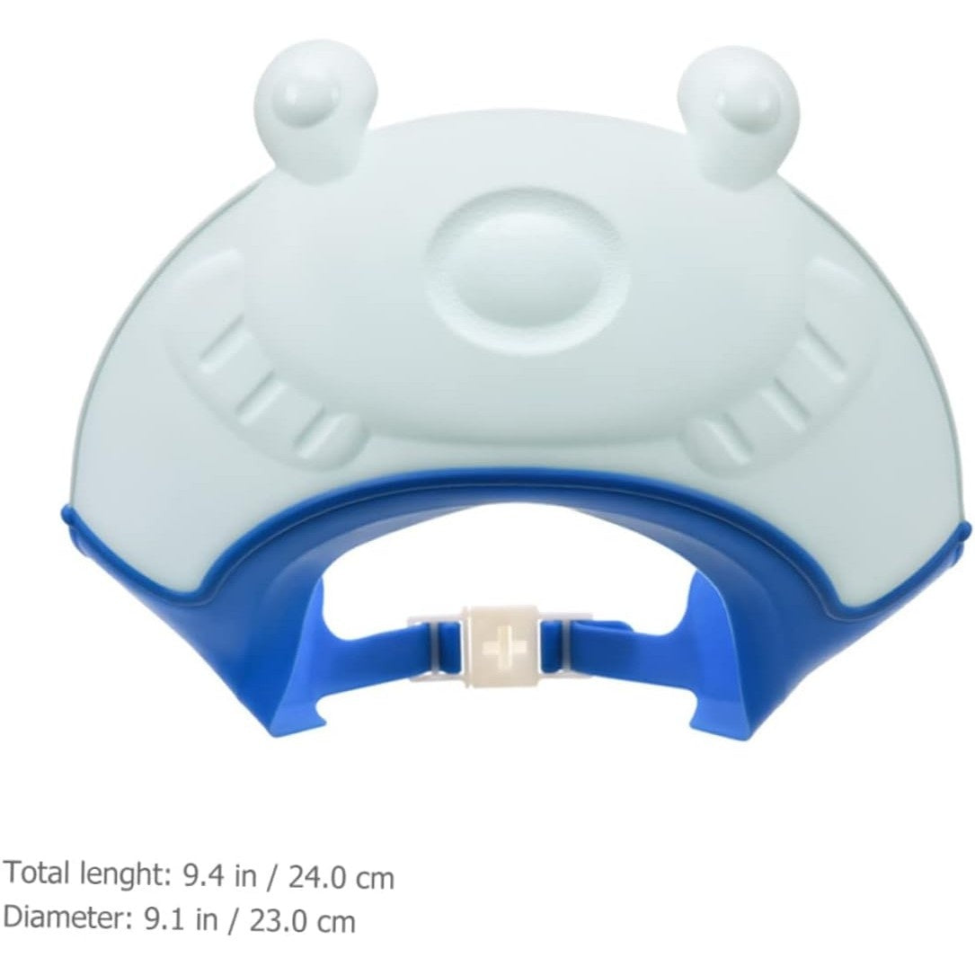Viziera de Protectie Baie Pentru Copii, Model Broasca, Albastru