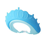 Viziera de Protectie Baie Pentru Copii, Model Coronita, Albastru