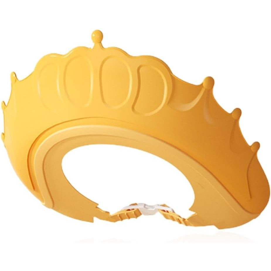 Viziera de Protectie Baie Pentru Copii, Model Coronita, Galben