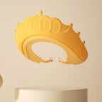 Viziera de Protectie Baie Pentru Copii, Model Coronita, Galben
