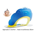 Viziera de Protectie Baie Pentru Copii, Model Coronita Leu, Albastru
