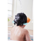 Viziera de Protectie Baie Pentru Copii, Model Coronita Leu, Portocaliu