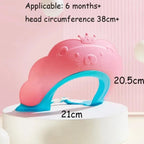 Viziera de Protectie Baie Pentru Copii, Model Coronita Leu, Roz