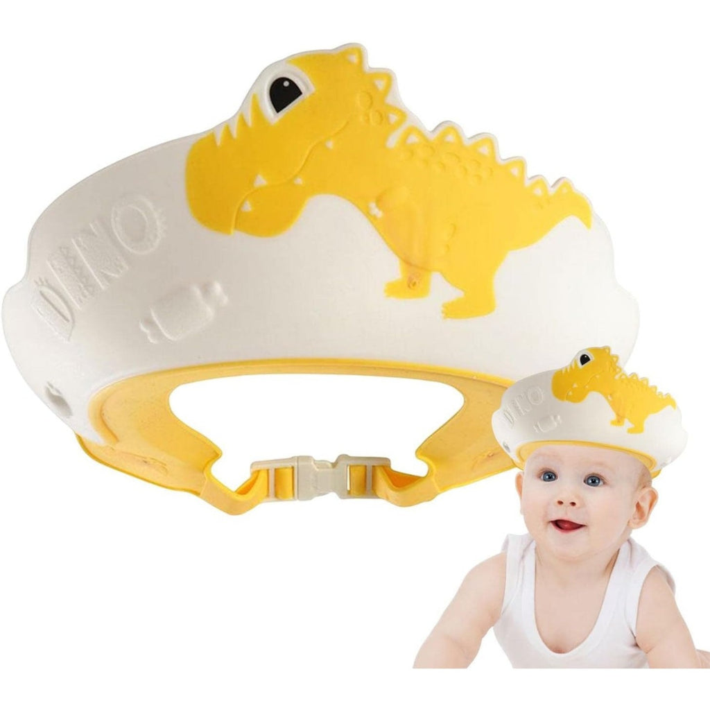Viziera de Protectie Baie Pentru Copii, Model Dinozaur, Galben