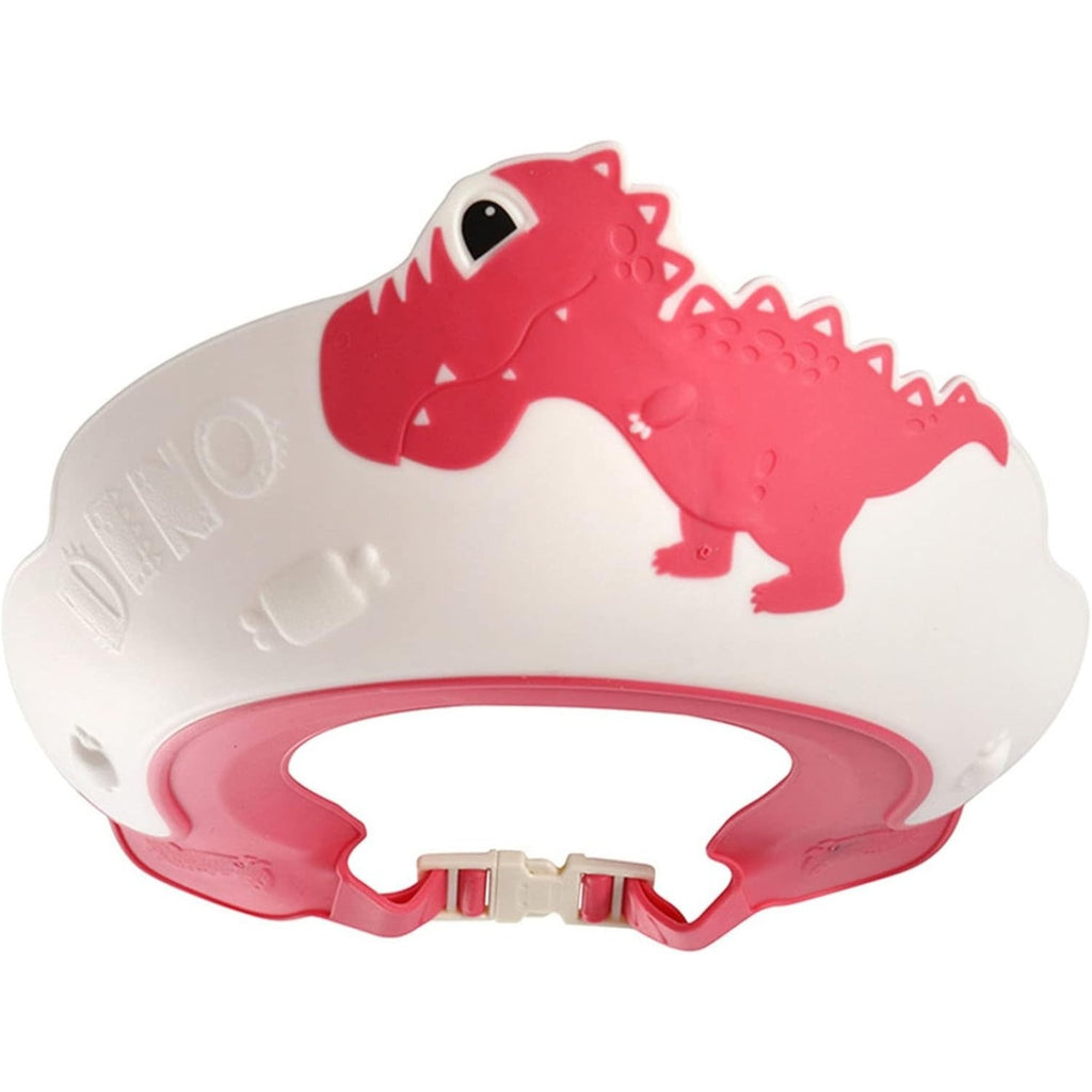 Viziera de Protectie Baie Pentru Copii, Model Dinozaur, Rosu