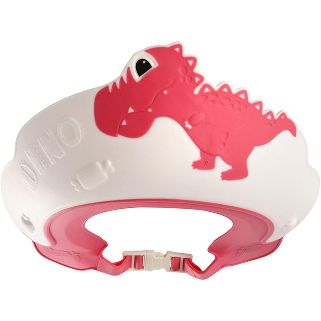 Viziera de Protectie Baie Pentru Copii, Model Dinozaur, Rosu