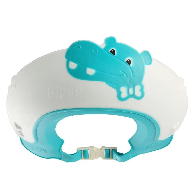 Viziera de Protectie Baie Pentru Copii, Model Hipopotam, Albastru