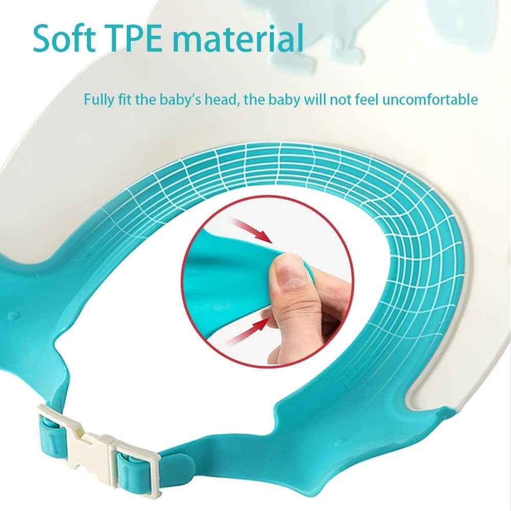 Viziera de Protectie Baie Pentru Copii, Model Hipopotam, Albastru