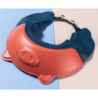 Viziera de Protectie Baie Pentru Copii, Model Purcelus, Rosu